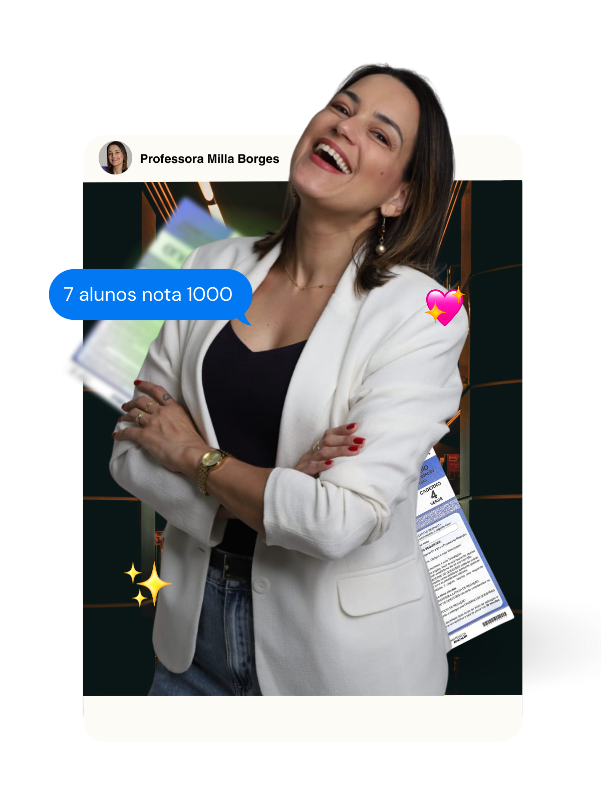 Professora Milla Borges